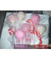 Striped Cake Pop