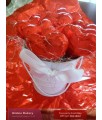 Bucket of Chocolate Heart Lollies