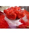 Bucket of Chocolate Heart Lollies