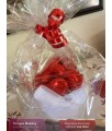 Bucket of Chocolate Heart Lollies